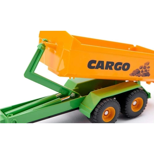 Traktor Fendt z podnośnikiem model metalowy SIKU S1989